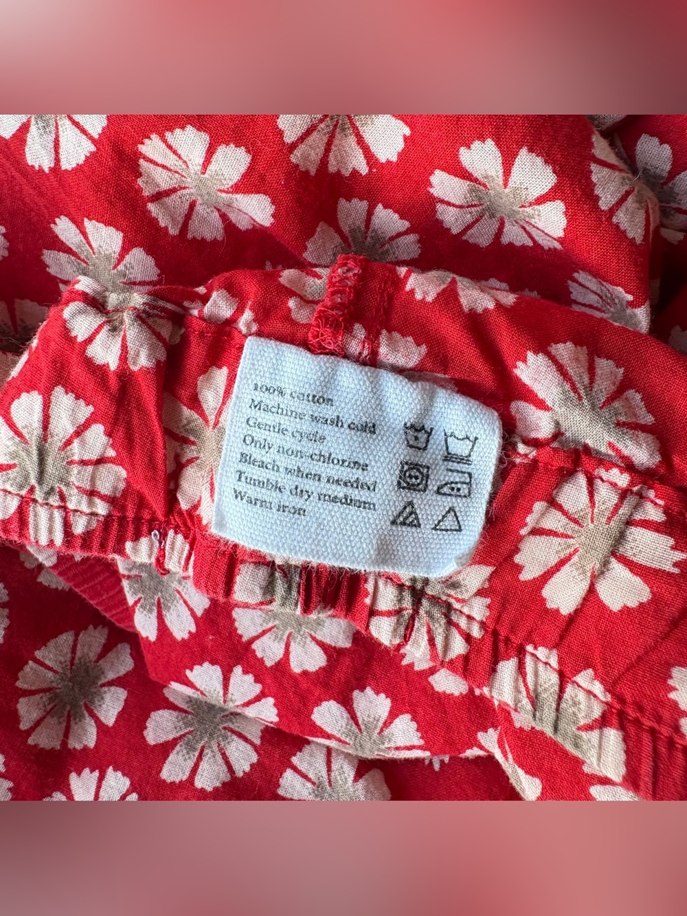 Punjammies By Sudara Sz Medium Vandana Full Cotton Wide Leg Printed Lounge Pants - Picture 9 of 9